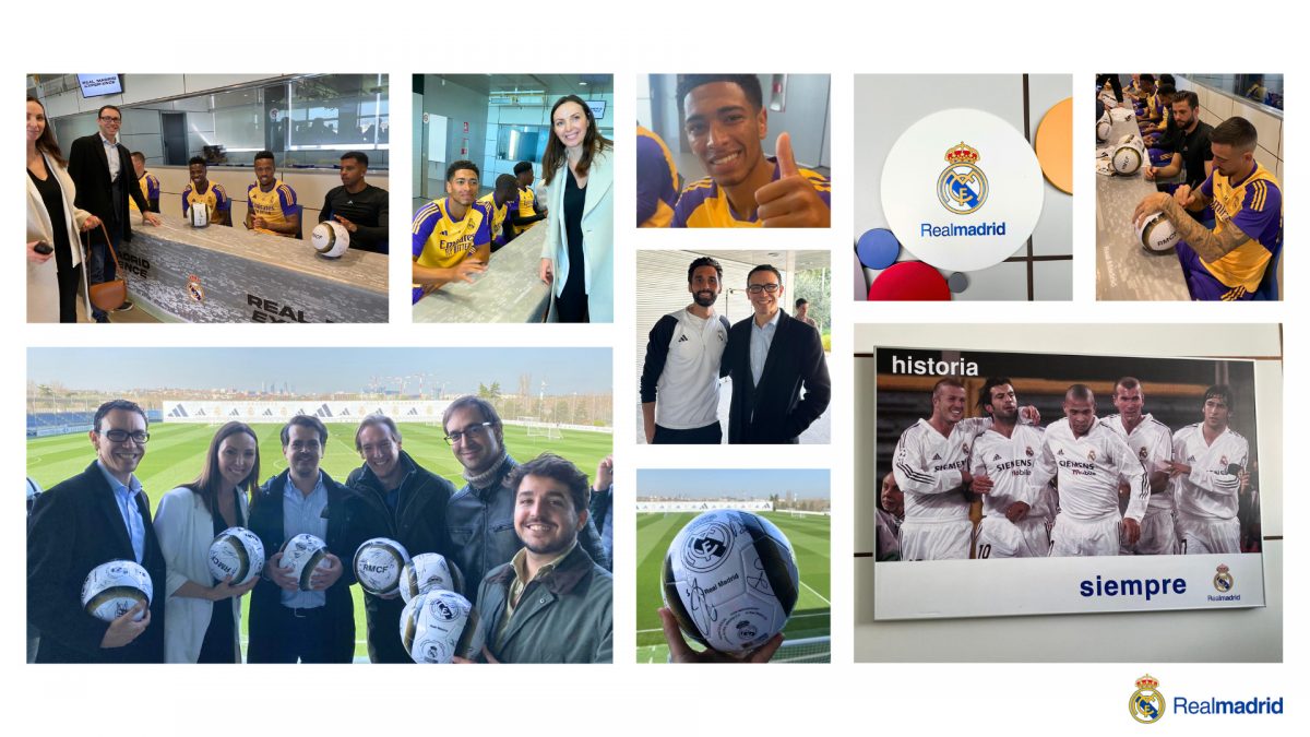 Exclusive Real Madrid event as guests of Ouro, alongside our esteemed partners, BNext